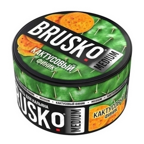 Бестабачная смесь для кальяна BRUSKO, 250 г, Кактусовый финик, Medium (M)