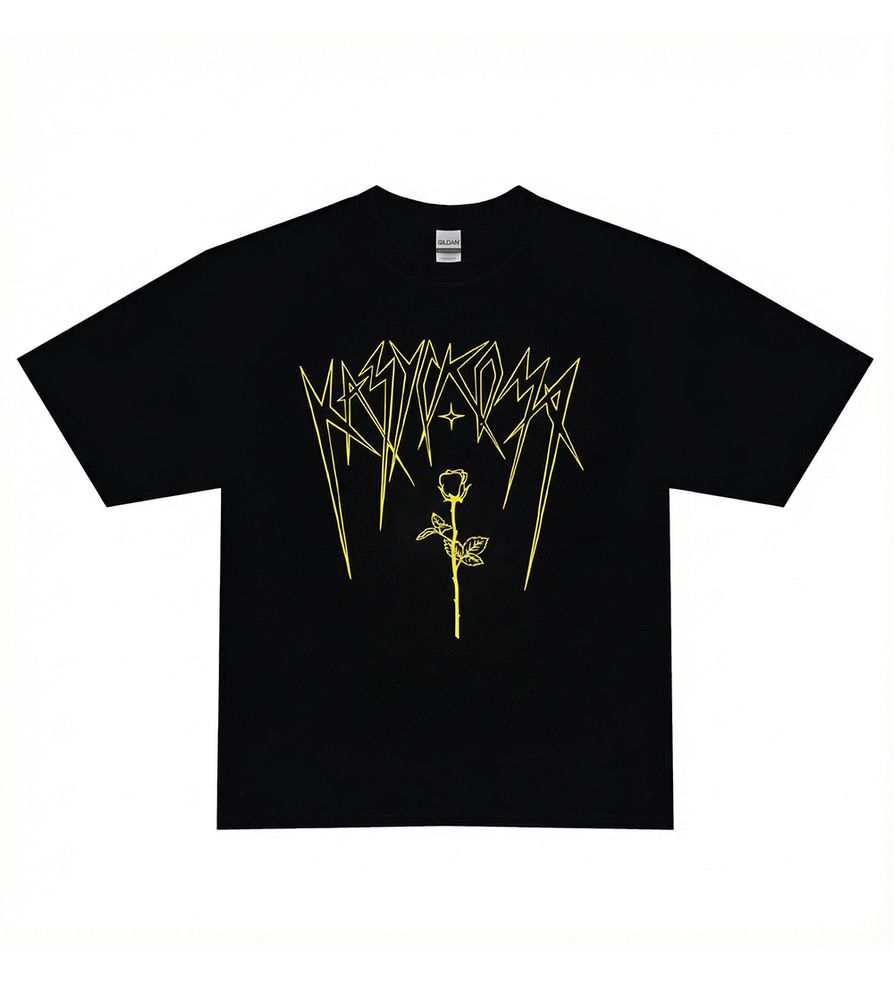 Футболка Казускома Роза желтая