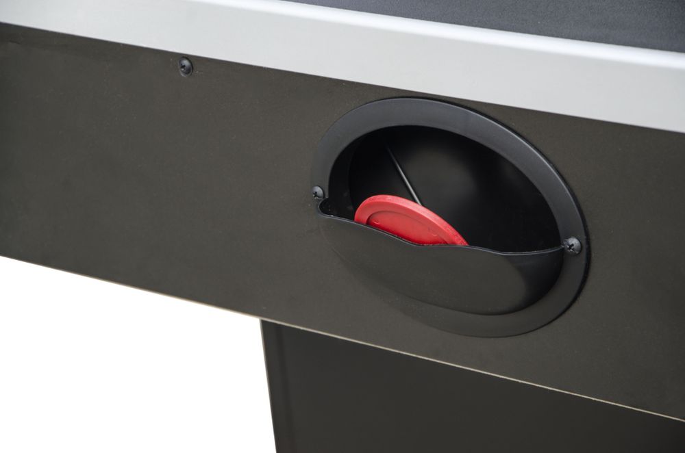 Аэрохоккей "BLACK DIAMOND" 7 ф (214 х 122 х 79 см, черный) уцененный товар, подробности у менеджеров