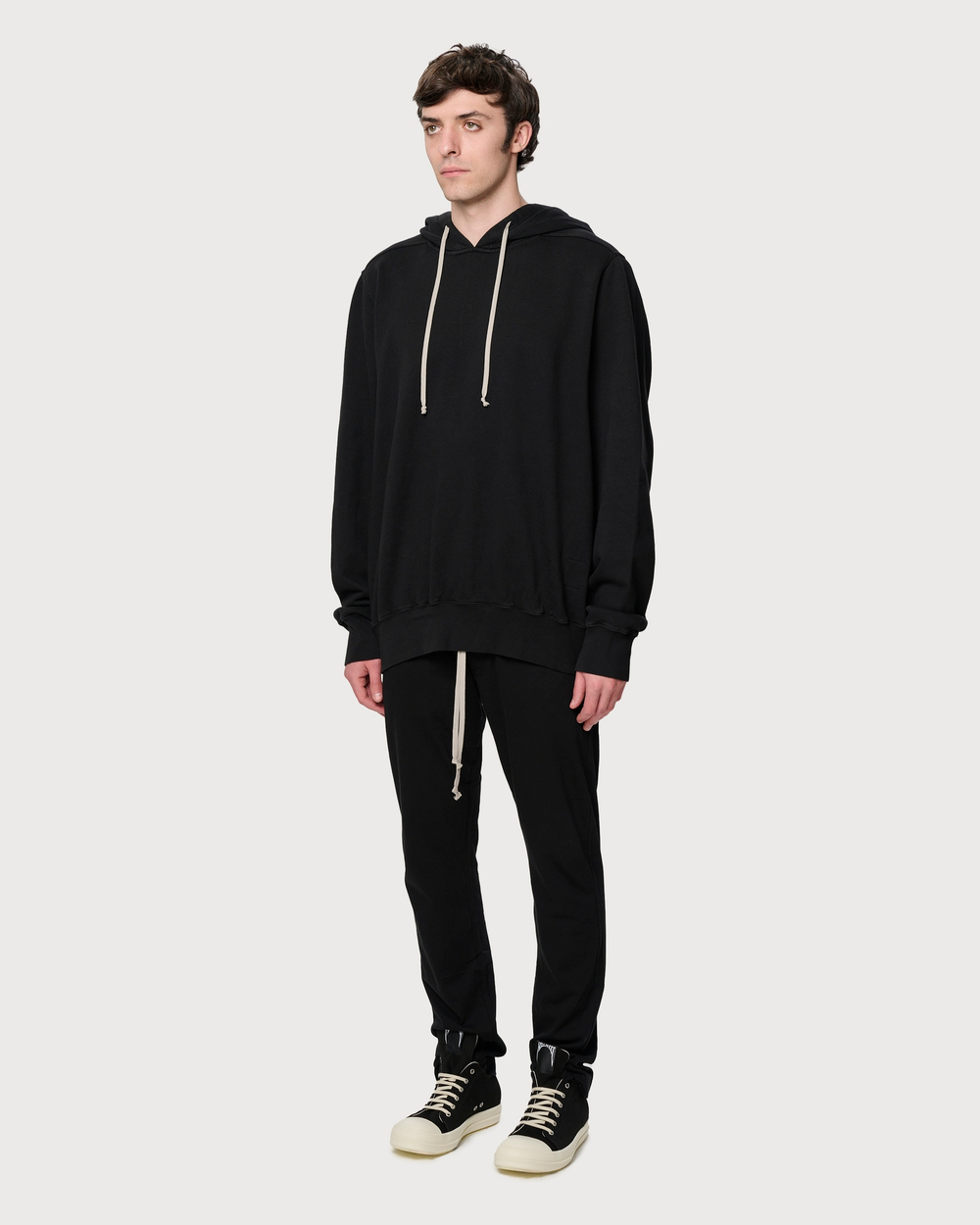RICK OWENS DRKSHDW ХУДИ ЧЕРНАЯ ОБЪЕМНАЯ
