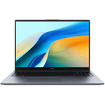 Ноутбук Huawei MateBook D 16 (2024) Core i5 13420H, 16Gb, SSD 1Tb, Intel UHD, 16" IPS (1920x1200) без ОС, gray