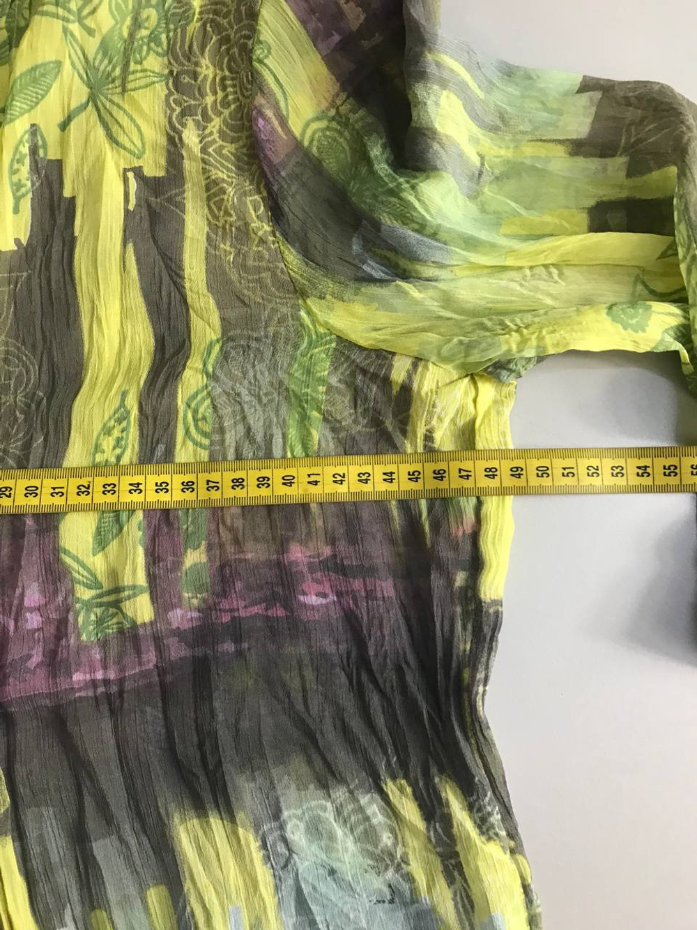 Блузка для летних образов, маркировка 40, визуально на 48 размер