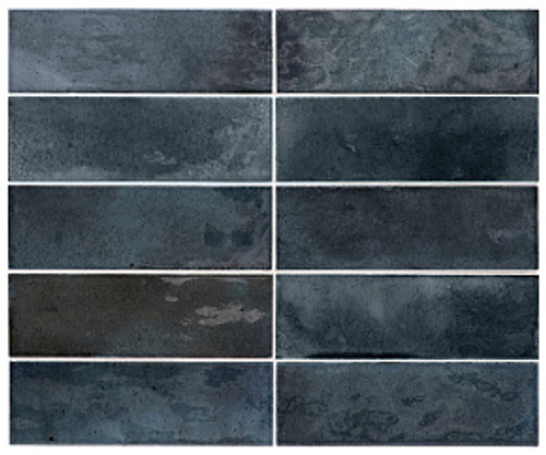 Керамическая плитка для стен EQUIPE HANOI Blue Night 6,5x20/ЭКИПЕ ХАНОЙ Блю Найт 6,5x20