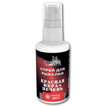 Спрей Sonik Baits 0.05л КРАСНАЯ ИКРА-ПЕЧЕНЬ