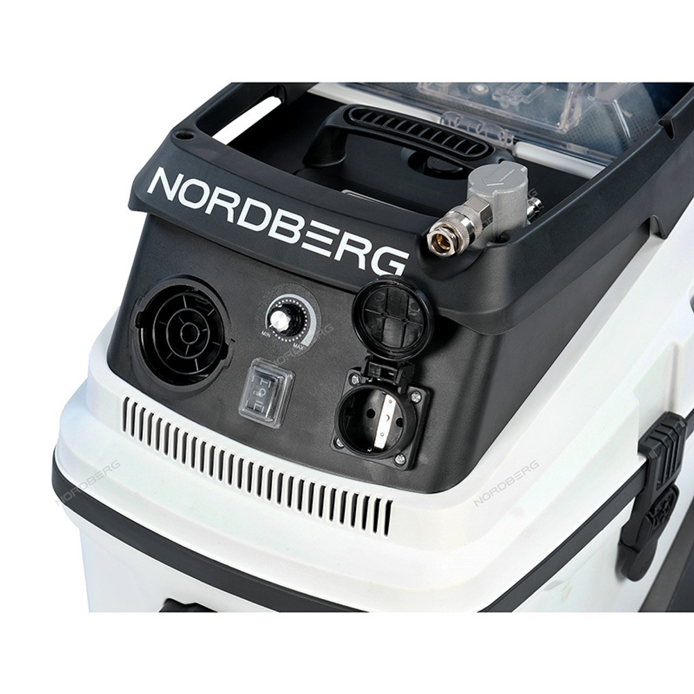 NORDBERG (NV34) Пылесос одномоторный 30л 1600 Вт с поддержкой пневмоинструмента