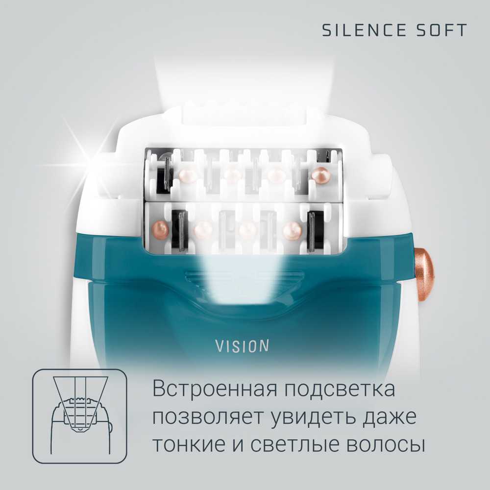 Эпилятор Rowenta SILENCE SOFT JUNGLE EP5618F0
