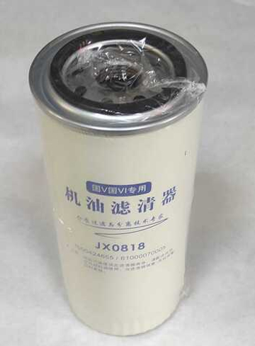 Фильтр масляный JX0818 двигателя Weichai WD10/WD615, Deutz ST10843
