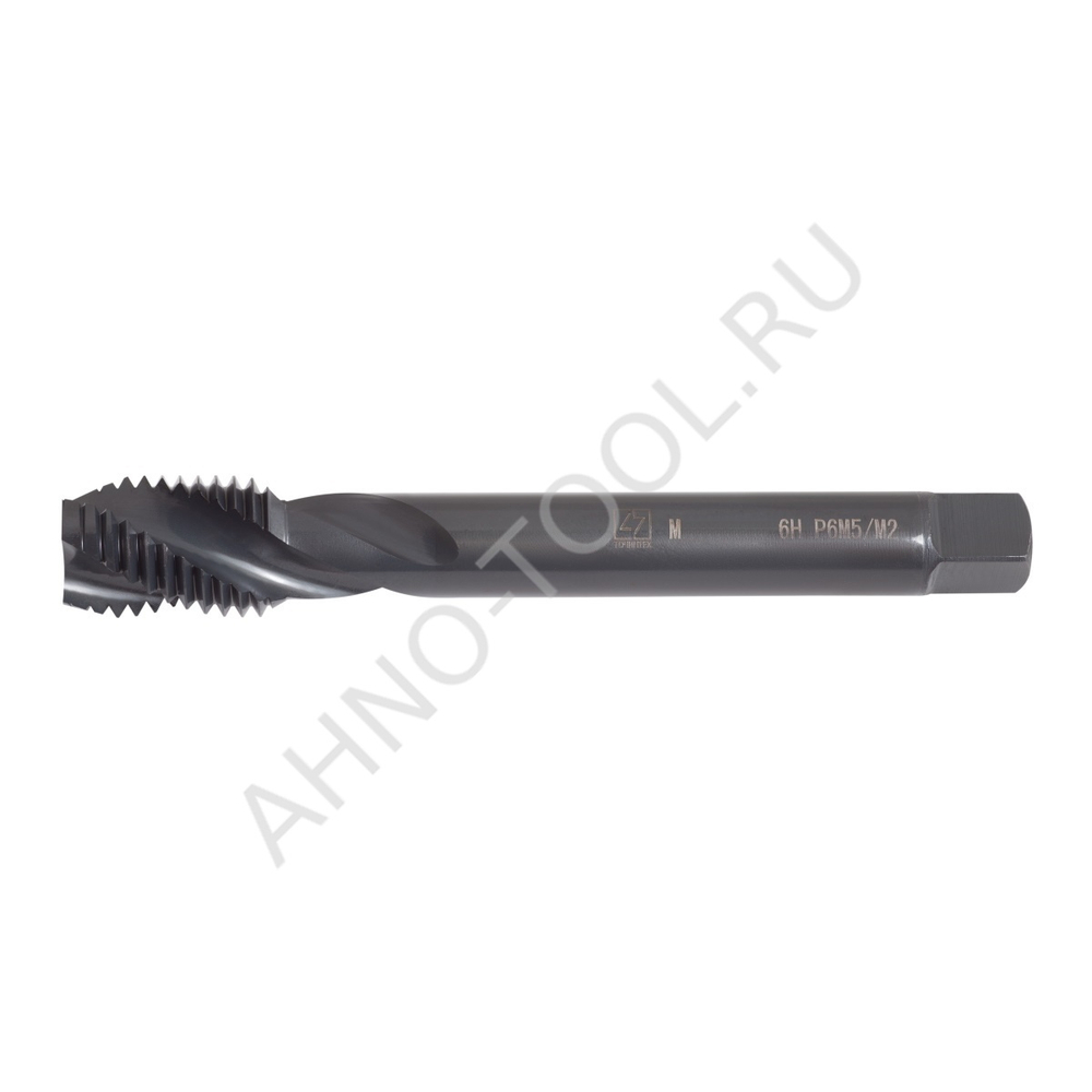 Метчик м/р М16х1,5 Р6М5/М2 DIN376 BLACK OXIDE, с винтовой канавкой, ТОЧИНТЕХ