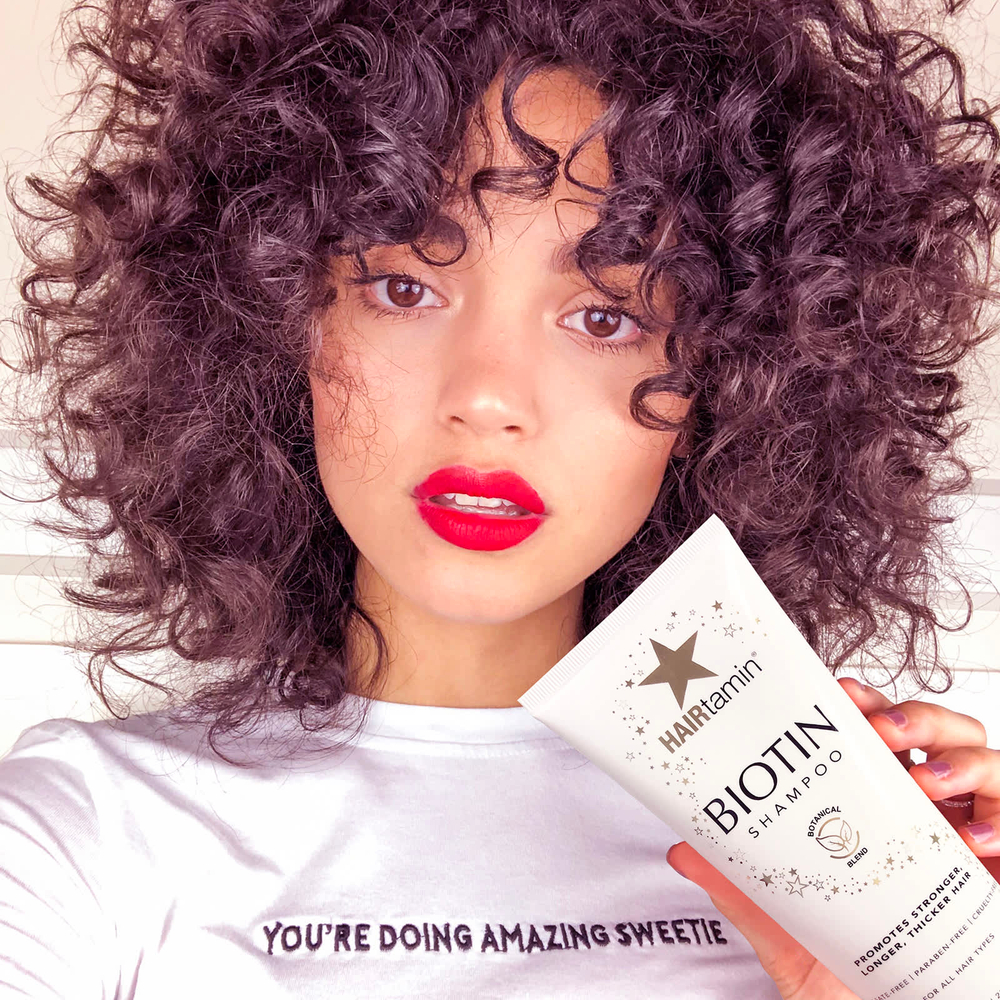 HAIRtamin, Биотиновый шампунь, растительная смесь, 207 мл (7 жидк. Унций)