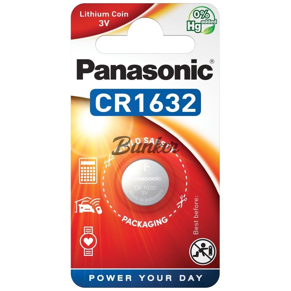 Элем.пит. CR1632-1BL Panasonic Power Cells (1/12/12)