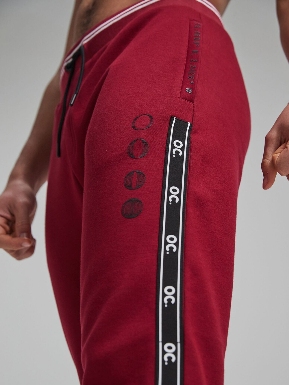 Спортивные штаны мужские ORIGINAL CREATOR TRACK JOGGERS, Красный