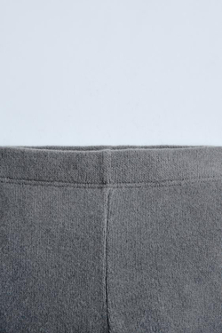 ZARA ЛЕГИНСЫ SOFT TOUCH, СТАЛЬНОЙ