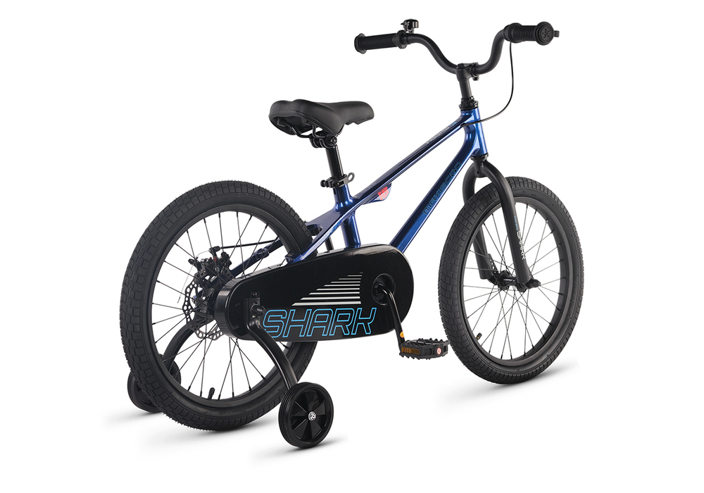 Велосипед 18" Maxiscoo SHARK Базовый 18'' Синий (2026)