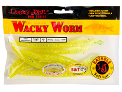 Черви съедобные LJ Pro Series WACKY WORM FAT 5.7in (14.50)/071 6шт.