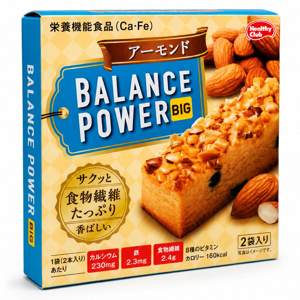 Злаково-ореховый батончик Balance Power Big «Миндаль»