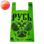 Пакет "Майка Русь" цвета в ассортименте 38*60 см "Эко" 10,5гр 1000шт/20упак/50шт