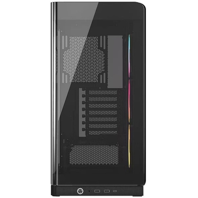 Корпус Corsair Frame 4500X LX-R RGB iCUE LINK, Midi-Tower, E-ATX, ATX, mATX, mITX, Black, без БП