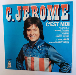 Винтажная виниловая пластинка LP C.Jerome CEst Moi (France 1975)