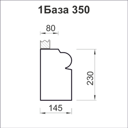 Колонна круглая диаметр 350