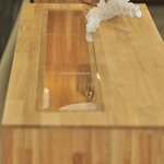 Комод Паво из дуба с подсветкой 140х80х42