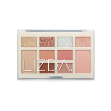 Lizda Палетка теней для глаз тон 01 - mood fit palette softly letter, 11,6г