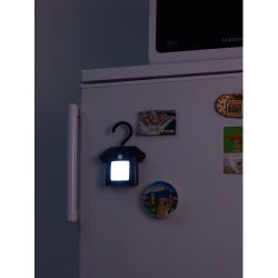 Ночник - светильник светодиодный ЭРА NLED-486-1W-MS-BK на батарейках с датчиком движения черный | Ночники