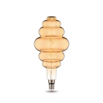 Лампа Gauss LED Filament Honeycomb 6W Е27 420lm 2400К golden flexible 158802006