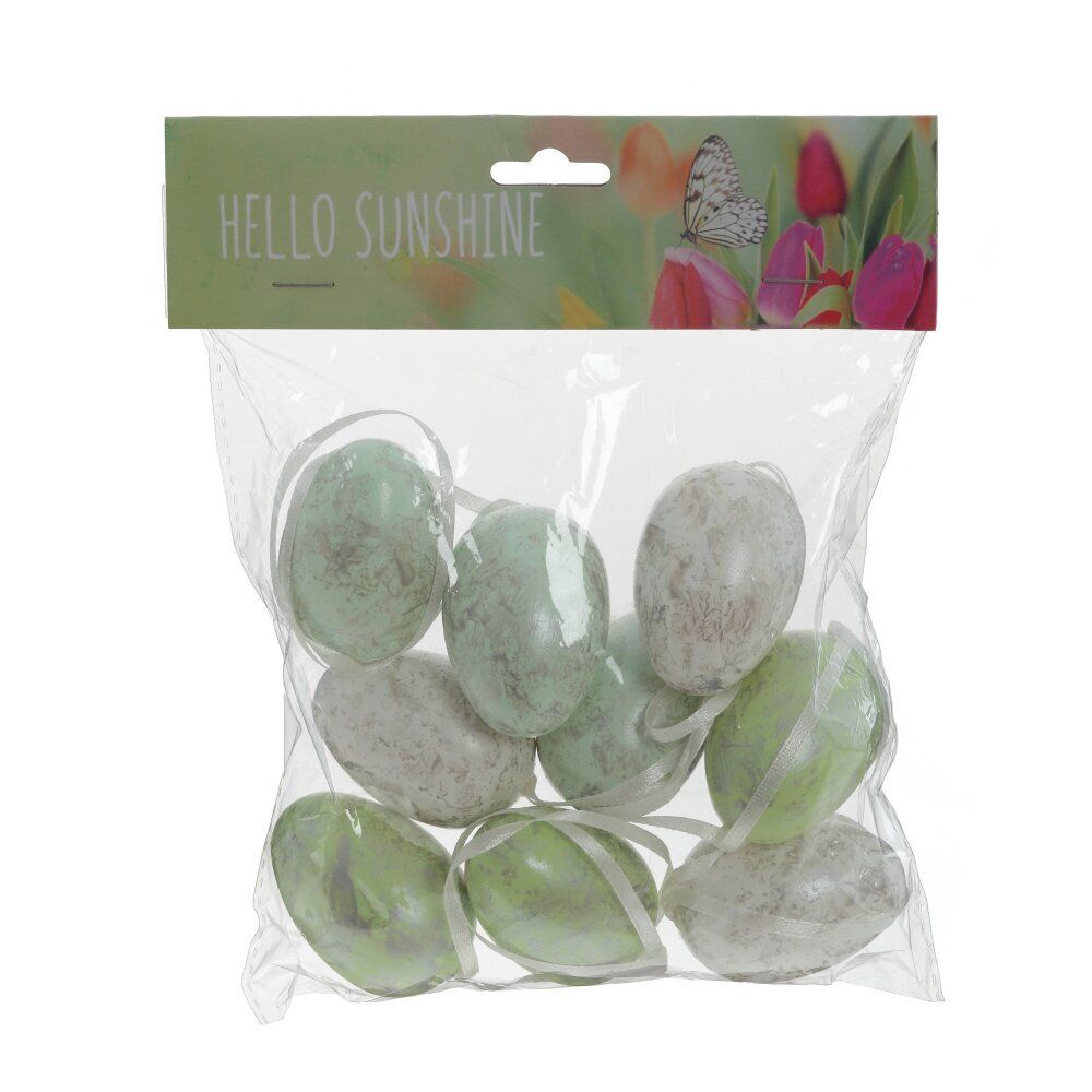 GAEM Набор из 9-ти изделий декоративных подвесных "Яйцо" (3*4,5), L16 W4 H20 см