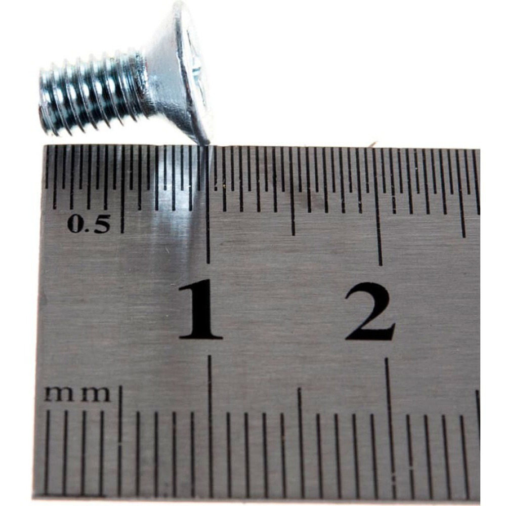 ВИНТ СТРОЙБАТ С ПОТАЙНОЙ ГОЛОВКОЙ ОЦИНК DIN 965 М 5Х10 20ШТ