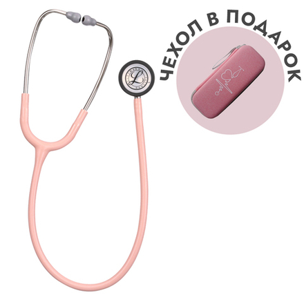 Стетоскоп Littmann Classic III, матовая трубка цвета розового шампанского (5910C)