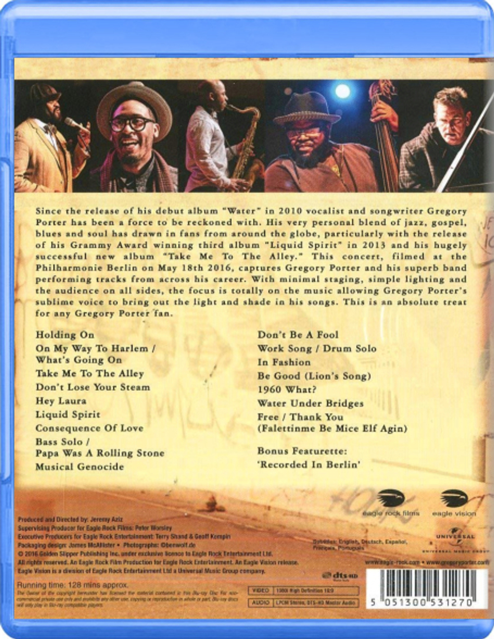 Gregory Porter / Live In Berlin (Blu-ray)