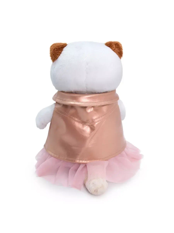 Мягкая игрушка Кошечка Ли Ли в юбке и жилетке 24 см LK24-046