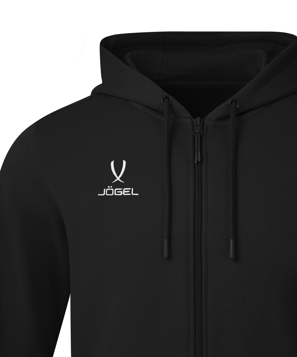 Худи на молнии ESSENTIAL Cotton FZ Hoodie, черный