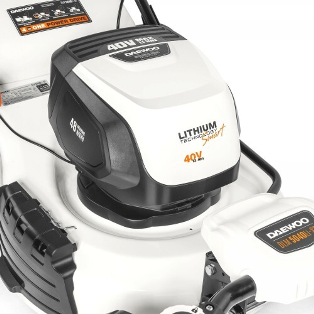 Газонокосилка аккумуляторная DAEWOO DLM 5040 Li-SR самоходная без АКБ и ЗУ