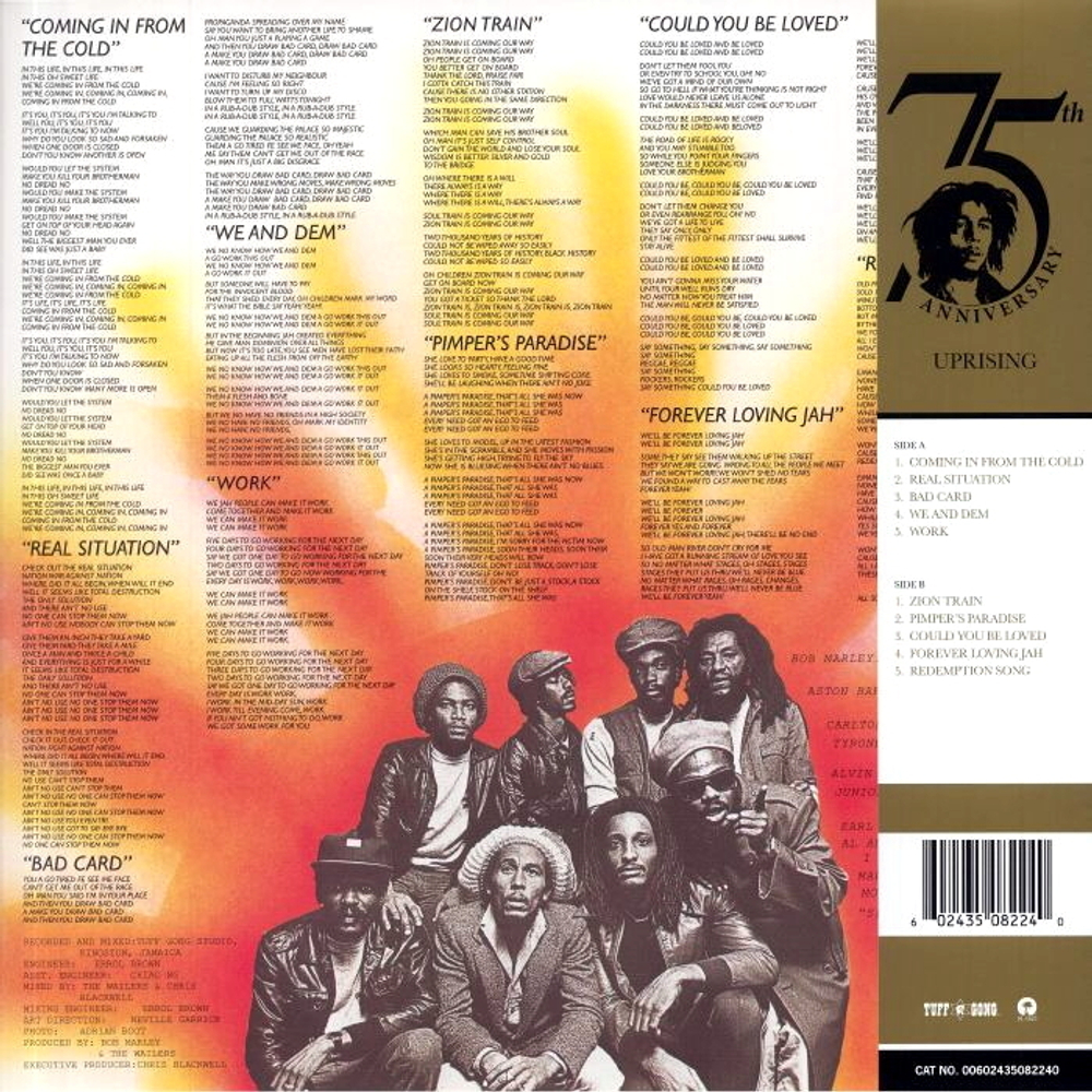 Bob Marley & The Wailers / Uprising (LP)