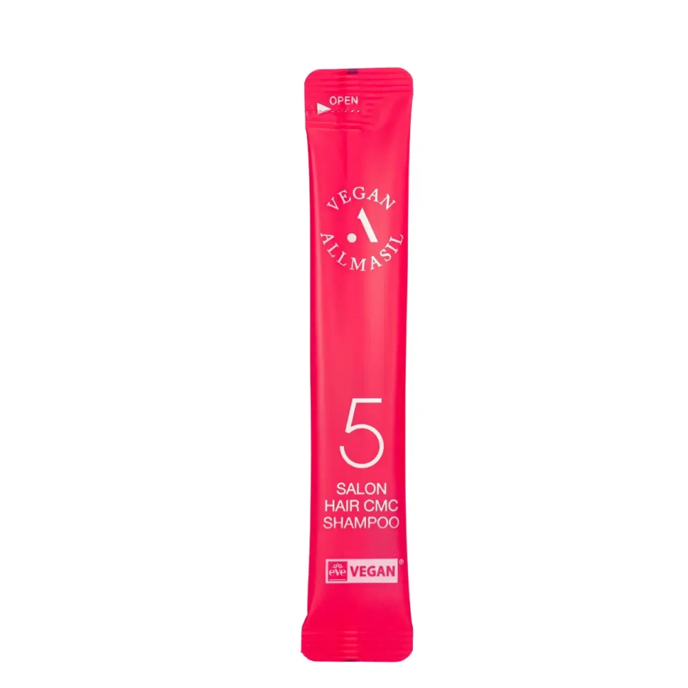 Шампунь для питания, восстановления и упругости волос All Masil 5 Salon Hair CMC Shampoo