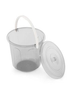 Ведро (Хозяюшка) (с крышкой) 7 литров (1204)