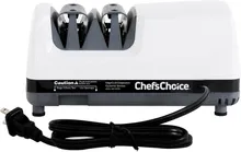 Точилка электрическая для заточки ножей, 2-х ступенчатая, белая, Chef'sChoice