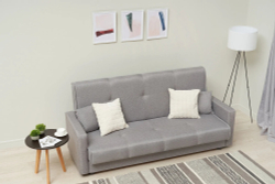 Диван-кровать Дуглас, спальное место 125х187, книжка, рогожка