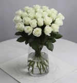 Белые розы "Avalanche"