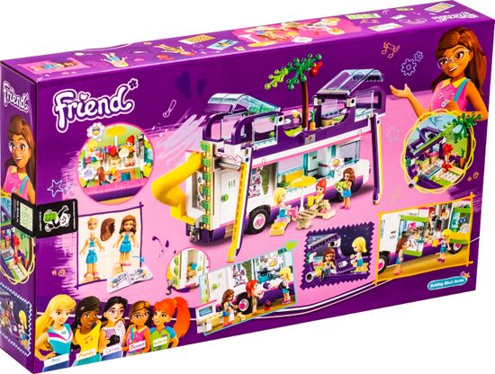 Конструктор Friend "Автобус для друзей", 787 дет.