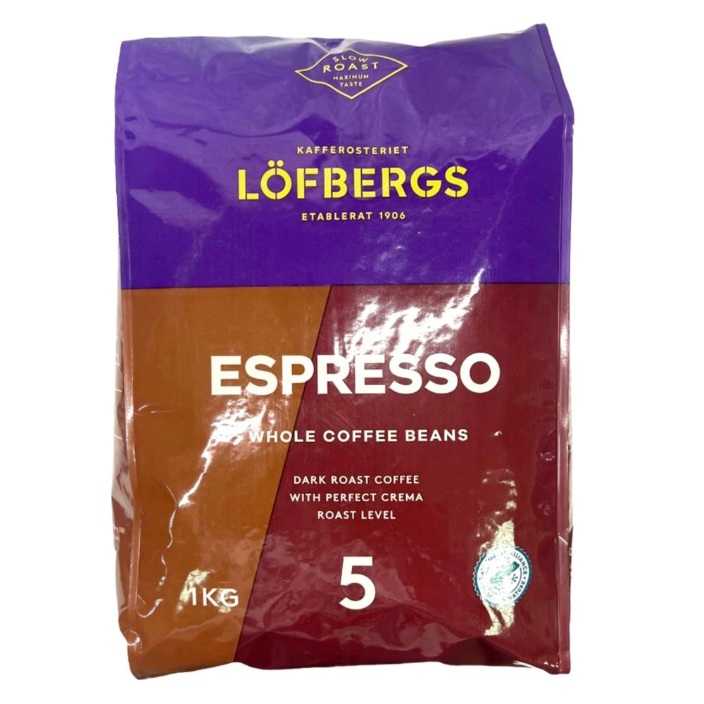 Кофе в зернах Lofbergs Espresso 1 кг