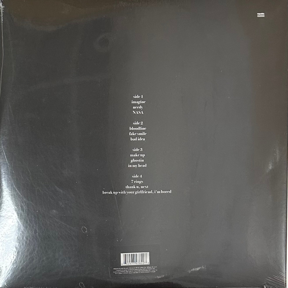 Ariana Grande - Thank U, Next 2LP (Европа 2019г.)