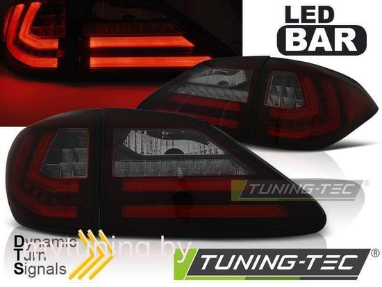 Задние фонари RED SMOKE LED SQL для Lexus RX 3(III)