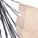 Гамак-кресло «Колористик» 100*130см сидячий, х\б с подушками, цвет кремовый