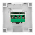 Розетка RJ11, 2 модуля EKF