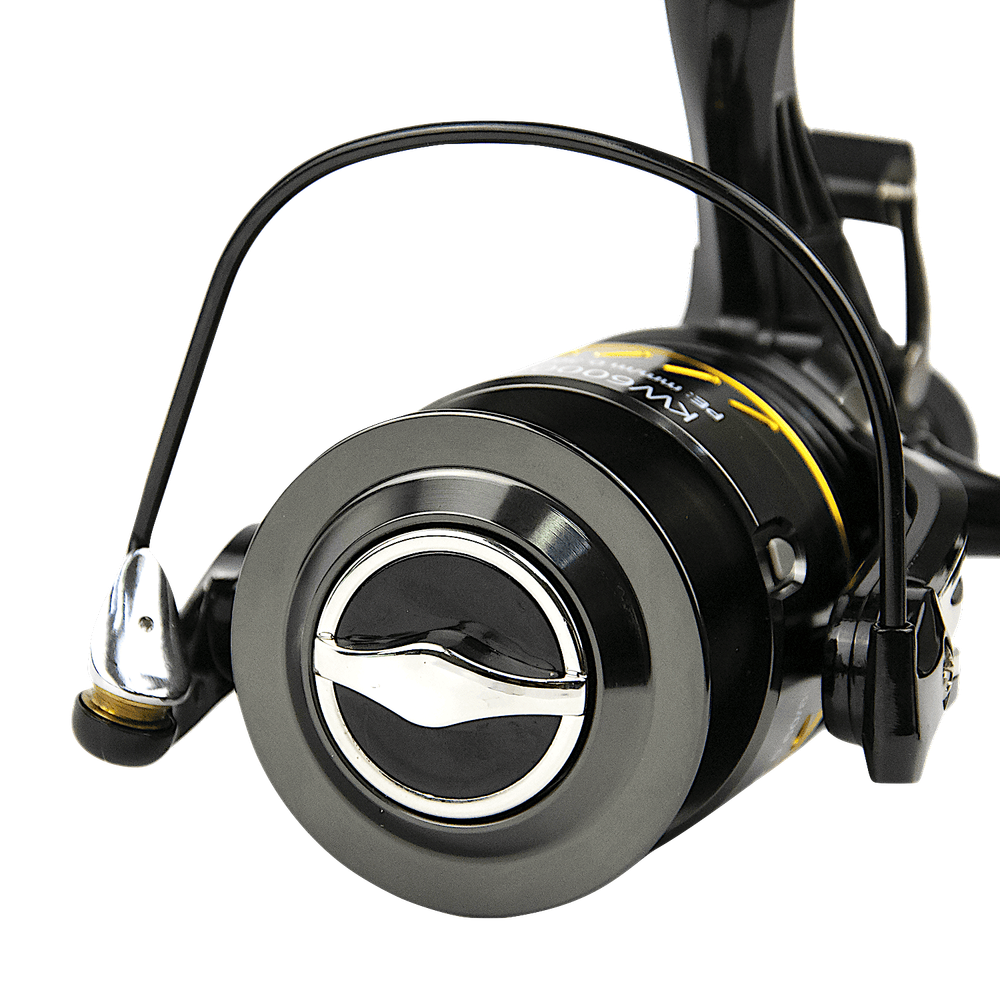 Катушка с байтранером Kaida KW-4000A #bb6+1 5.2:1 0.30/0.35/0.40мм-175/130/100м 382г