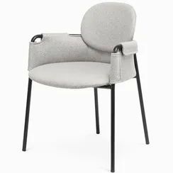 Стул Lok Arms, серый