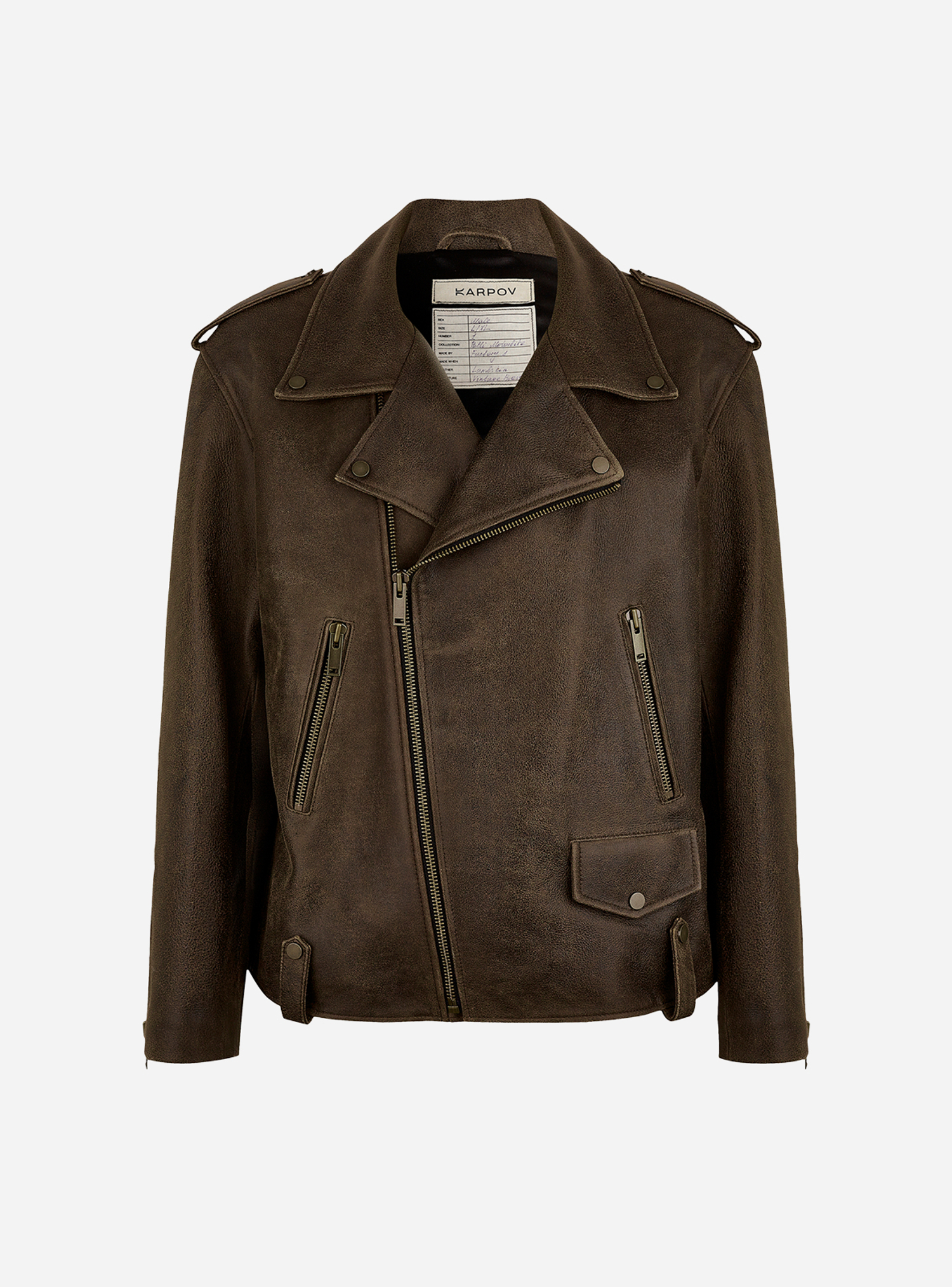 Patti Motorbike Brown Vintage