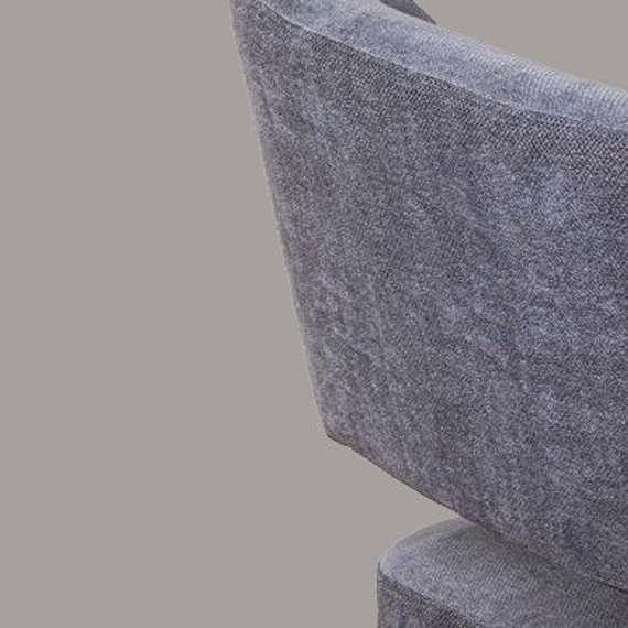 Лаунж-кресло Molly серое